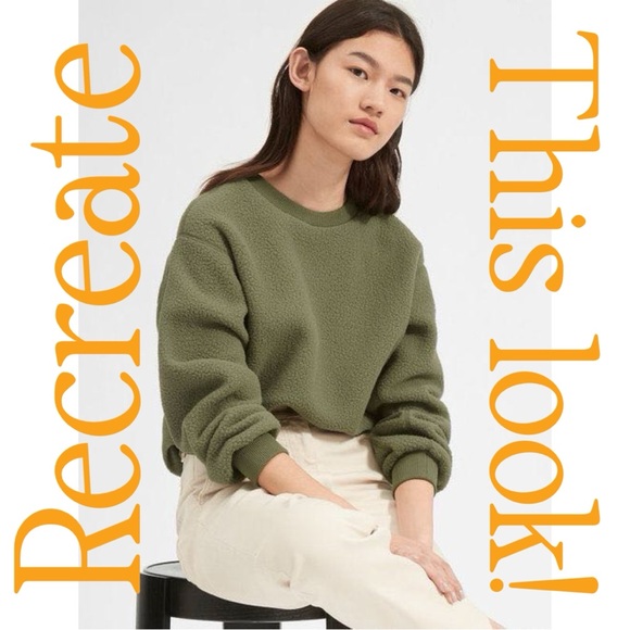 Everlane ReNew Fleece Sweatshirt - Picture 3 of 8